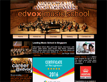 Tablet Screenshot of edvox.com